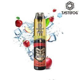 10 sabores regulares Tastefog Wild 7000 Puffs Desechable Vape Pen 20mg Flashing RGB LED 850mAh Recargable Desechable Mini E-Cigarette