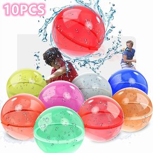 10 ballons d'eau pour enfants réutilisables pour activités de plein air adultes pour enfants piscines plages salles de bains