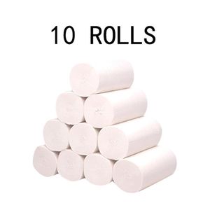 10 Rolls Papier Handdoeken Toiletpapier Toiletrol Tissue Servet Zachte Comfortabele keuken Home Accessoires