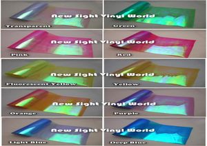 10 Rollslot 10 kleuren regenboogeffect auto licht kameleon koplampfilm achterlicht tint film vinyl kleur verandering grootte0310M9925381