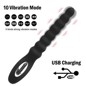 10 Speed Dual Motor Vibrators Siliconen Anale Dildo Vibrator Plug sexy Gereedschap Voor Koppels Butt Toys Vrouwen Mannen