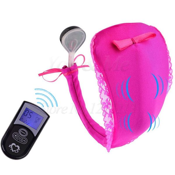 10 vitesses Invisible portable C String culotte vibrante sous-vêtements féminins Strapon Stimulation clitoridienne vibrateurs jouet sexy pour les femmes