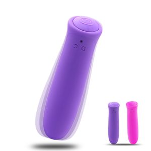 Mini bala vibradora potente de 10 velocidades para mujer, varita mágica AV, punto G, clítoris, juguetes eróticos sexy, huevo vibrador para adultos