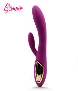 Vibromasseur point G très doux à 10 vitesses pour femme, double vibrateur flexible, stimulateur clitoridien, jouets sexuels pour adultes, produits sexuels pour couple S17771097