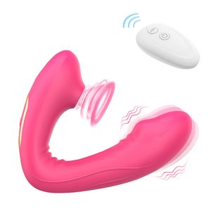 10 Snelheid Draadloze Zuigen Vibrator Afstandsbediening Clitoris Stimulator Erotische Vibrerende Vagina Clitoral Women Sex Toy