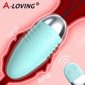 10 velocidades G Spot Vibrator Ben Wa Ball Kegel Ejercicio Vibrante Vibrante Vibrante Huevo Control remoto Juguete Sexy para mujeres