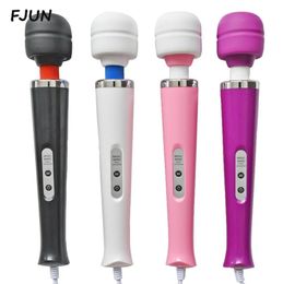 10 Snelheden Nieuwe Vibrrabor Magic Wand Massager Big Magic AV Massage Stick Vibrators Sextoy vrouwelijke clit vibrator sex speelgoed voor vrouwen Y195496710