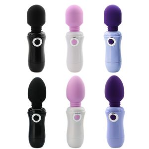 10 Vitesses Vibrateurs avec Charge Magnétique Femelle G-Spot Masturbateur Silicone Masseur Vibration Sex Toys Pour Femmes J1956