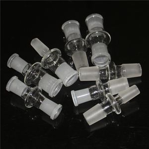 Adaptateur de conduites d'eau en verre pour narguilé, 10 styles, 14mm 18mm, convertisseur femelle à mâle, adaptateurs en verre pour plates-formes pétrolières