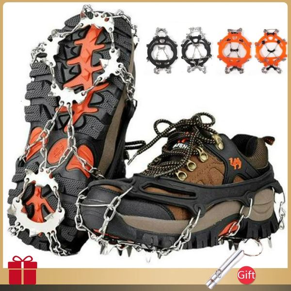 10 dents crampons alpinisme neige antidérapant crampons couvre-chaussures glace saisir ski griffe randonnée escalade Protection équipement 240104