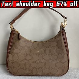 10 topkwaliteit teri schoudertas echte lederen halve maan tas mode dame cross body tas luxe merken draagtas lederen schoudertas dames portemonnee handtassen onderarm tas