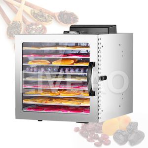 10 Plateaux Déshydrateur Machine Cuisine Pour Fruits Légumes Nourriture Séchoir À Viande Jerky Faire Des Outils Séchoirs En Acier Inoxydable Appareils Ménagers 1000W