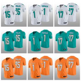 10 Tyreek Hill 17 Jaylen Waddle 1 Tua Tagovailoa Miamidolphinsmen Women Youth Football Jersey 13 Marino 25 Howard 15 Phillips 88 Gesicki Jerseys