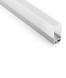 Perfil de aluminio anodizado tipo U con ranura de 10X1M y perfil led AL6063 T6 de 1M para iluminación de techo o colgante 8995530