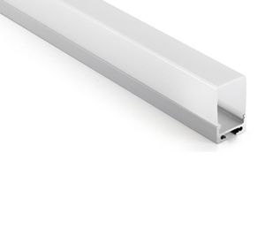 10 x 1m setslot u type geanodiseerd aluminium profiel en AL6063 T6 LED -profiel 1m voor plafond of hanglampjes8337721