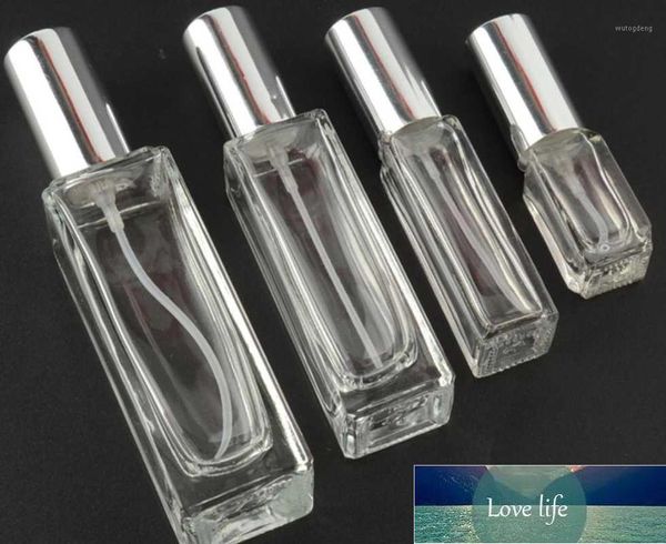 10 x 3 ml 10 ml 20 ml 30 ml flacon pulvérisateur en verre transparent échantillon flacons en verre portable mini atomiseur de parfum or argent noir Cap1