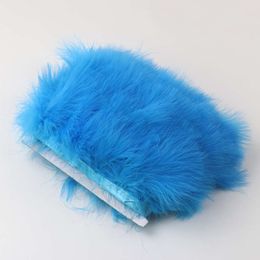 10 Yards/lot Turkije Marabou Veren Versieringen Lint 3-4 Inch Breedte Party Kostuum Jurk Naaien Decoratie Kant groothandel