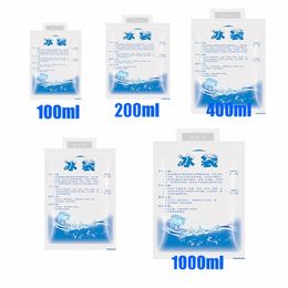 100/200/400/600/1000 ml Ice Pack Gel Droge Koeltas Herbruikbare Verdikte Water Injecti Ijszak Koude Compr Koelen U5Ay #