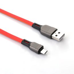100/2 200 CM 2.5A Micro USB Data Sync Fast Charger Charging Cable Cord voor Samsung Xiomi Redmi Huawei Xbox One Tabletten