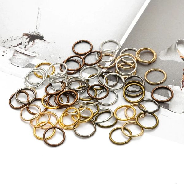 100/200 Uds anillos trenzados para el cabello accesorios Clips para niñas rastas Metal/oro/plata Clip trenza para trenzas africanas Deco