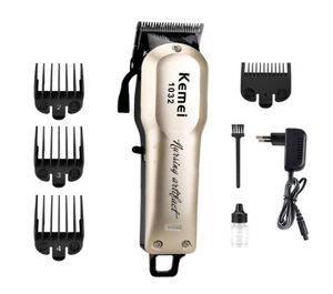 100-240V Kemei Professional Hair Clipper Beard Bower Hair Shaving Machine Barber Cutting Electric Razor5258278