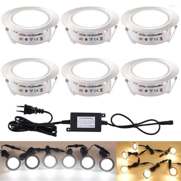 100-240V LED pont lumières Dimmable jardin enterré lampe étanche encastré escalier souterrain lampadaire mur spot