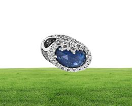 100 925 Blue sterling bleu éblouissant Charme de flocon de neige ajusté Bracelet Bracelet Bracelet Bijoux de mariage ACCESSOIRES 5653737
