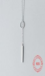 100 925 Collier de pendentif à bande cercle en argent sterling Collier de la chaîne ajusté pour femmes cadeaux de bijoux de mariage