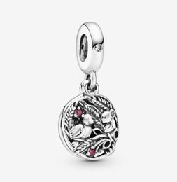 100 925 argent sterling mignon Bird et souris Charms en forme de charme d'origine bracelet de charme européen