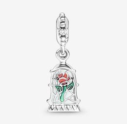 100 925 STERLING SILVER ENCANTADO ROSE Dangle Charm Fit Original European Charms Fashion Fashion Women Engagement Jewelr9957087