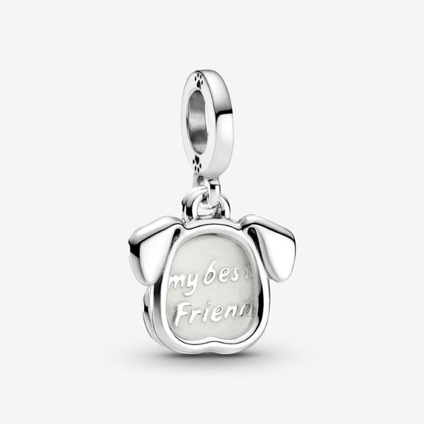 100% 925 argent sterling mon chien de compagnie dangle charme de charme d'origine bracelet de charme européen femmes de mode de mariage bijoux