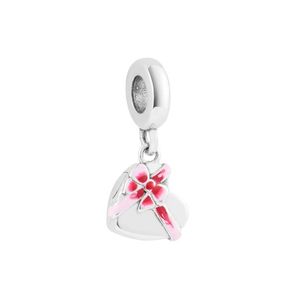 100% 925 Sterling Silver Openable Heart Chocolate Gift Box Dangle Charm Fit Pandora Bracelet Perles DIY Bijoux Accessoires Cadeaux charmes