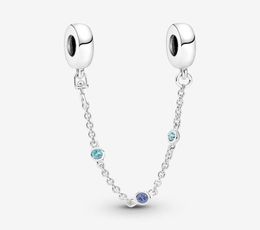 100 925 SERPLAIS SIRTE TRIPLE BLEU BLUE STONE Sécurité Charms Fit Bracelet de charme européen Original Bracelet Fashion Femmes ENGAGEME9582081