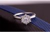 100% 925 Anneaux de mariage en argent Sterling pour les femmes classique 6 broches 1 CT Sona CZ diamant bague de fiançailles ensembles bijoux de mariée