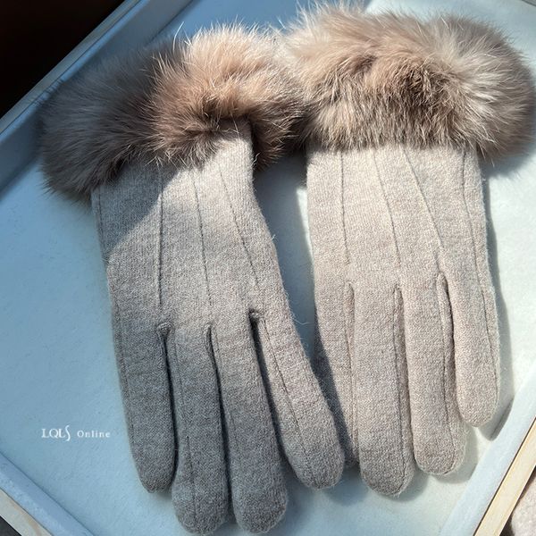 Gants 100 % laine australienne avec écran tactile épais et gants à chaleur prolongée 100 % laine haut de gamme avec ajout délicat et cachemire suggéré lavage à la main Séchage au soleil à plat