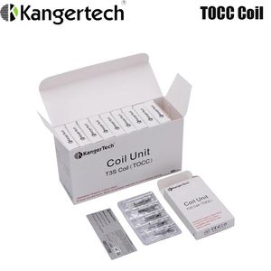 100% Authentieke Kanger TOCC Spoelkop Japanse Biologische katoenen lont TOCC Lont voor Kangertech MT3S T3S Verstuiver Vape