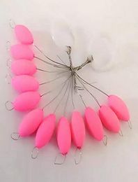 100 sac rose Luminous Fishing Float Bobber 13 mm 7 étoiles Espace de mousse Attache de soufure accessoires 1621761