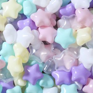 100 balles écablantes colorées de couleur colorée en plastique océan balle pit pit enfants bébé pour la fosse rebond house baby piscine playhouse tentes