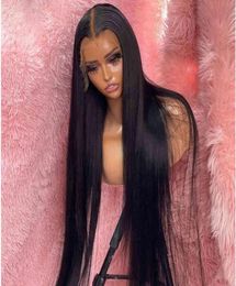 100 Brésilien Brésilien Wig Hd Hd Transparent Swiss Lace Wigcurly Cuticule Alignement de dentelle Align Front Wig360 Lace Frontal Wig2329361
