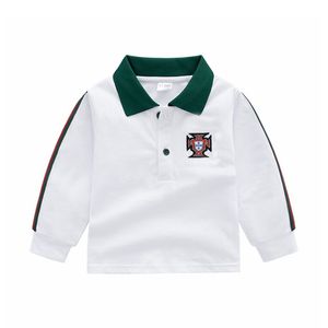 100% coton garçons Polo t-shirt filles sweat col rabattu bébé bambin hauts t-shirt enfants chemise enfants vêtements