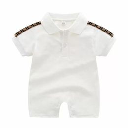 Conjuntos de ropa para niños 100% algodón, mamelucos para bebés recién nacidos, ropa de diseñador para niños, monos infantiles con estampado de letras, pijamas