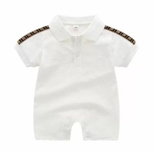 100% katoen kinderkleding sets pasgeboren baby rompertjes designer kinderkleding merk brief print peuter baby jumpsuits pyjama