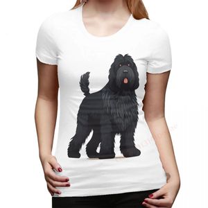 100% coton femmes noir russe terrier chien maman maman