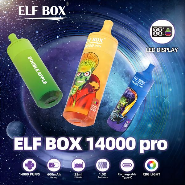 100% ELF BOX 14000 Affichage E Cigarette Rechargeable Puff Flex Pro Qst Vapes jetables Pen Puff 14K 9K 18K 20K PUFF 15K 9000 18000 2000 Bang Box 12000 Bang King 15000 Bar