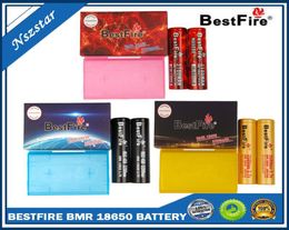 100 Fire BMR IMR 18650 Batterie 3100mAh 3200mAh 3500mAh Batterie rechargeable au lithium Vape Box Mod Batterie authentique avec emballage 2360519