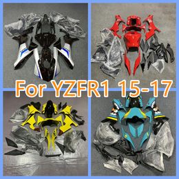 Fairings 100% ajustés YZFR1 2015-2016-2017-2018-2019 Kit de carénage de couvertures de motos pour yamaha yzf r1 15 16 17 18 19