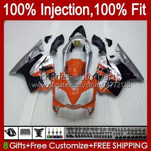 100% Fit OEM Carénages Pour HONDA CBR 600F4 600FS 600 F4 FS Nouveau Orange CC 99-00 Corps 54No.238 600CC CBR600 F4 CBR600F4 99 00 CBR600FS 1999 2000 Moulage par injection Carrosserie