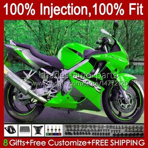 100% Fit OEM Carénages pour HONDA CBR 600F4 600FS 600 F4 FS CC 99-00 Corps 54No.241 600CC CBR600 F4 CBR600F4 99 00 CBR600FS 1999 2000 Moule d'injection Carrosserie Vert clair