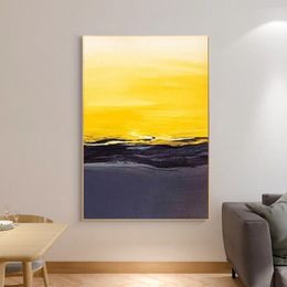 100% handgeschilderde abstracte olieverfschilderijen muur kunst moderne canvas schilderijen kunstwerk voor home decor C 0002