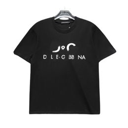 100% Zwaar Katoen Zomerprint 2024 Creatief Luxe Designer T-shirt Heren Klassiek T-shirt met alfabetprint Heren Dames Casual T-shirt Katoenen high-end los Top T-shirt S-3XL